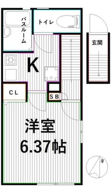 東京都中野区野方５丁目 間取り