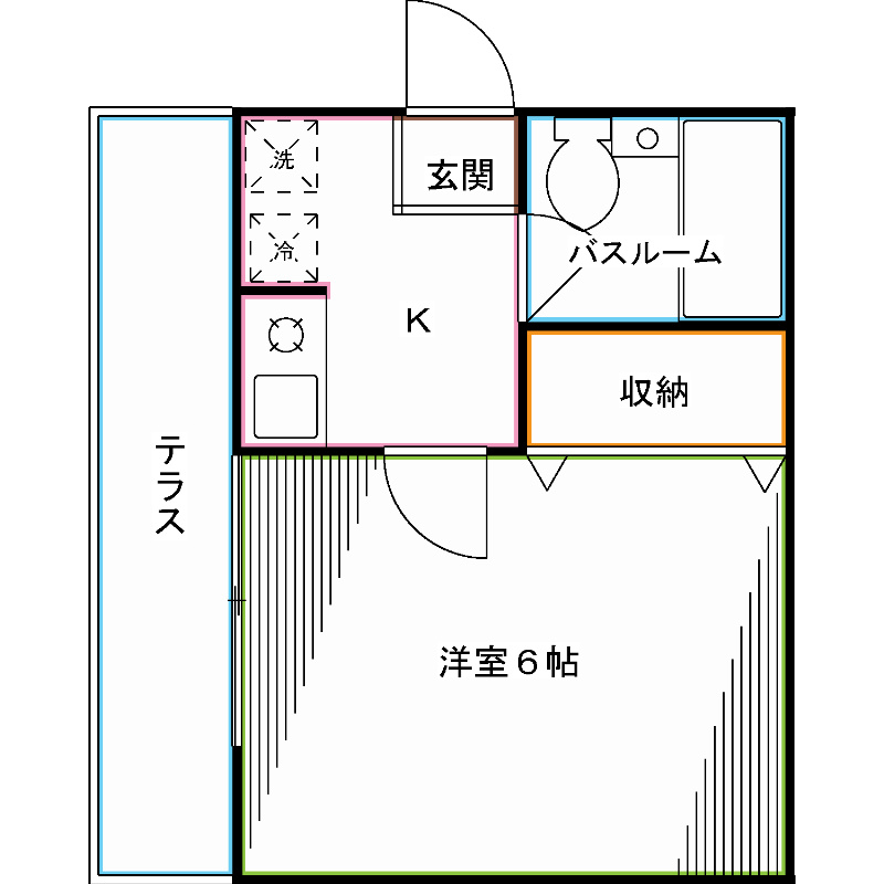東京都中野区中野３丁目 間取り