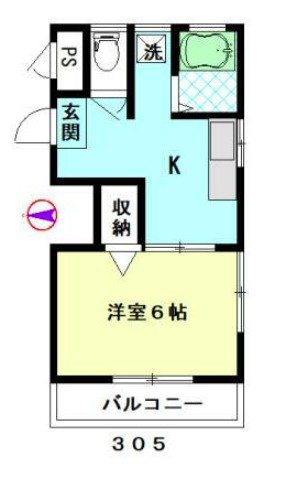 小川コーポ 間取り