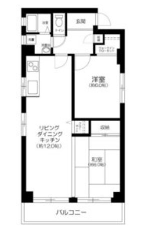 東京都中野区本町１丁目 間取り