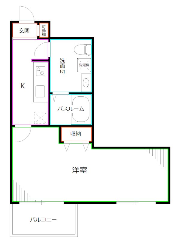 メゾン西荻 間取り