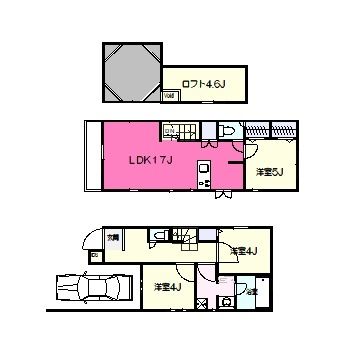 中井二丁目戸建 間取り