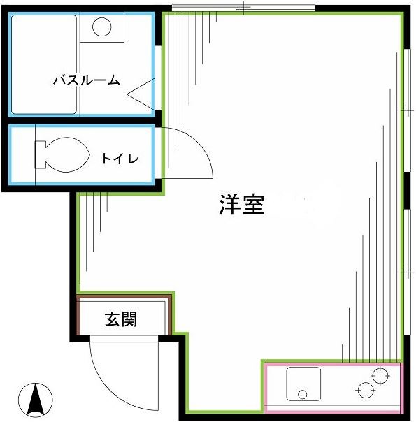 東京都中野区大和町２丁目 間取り