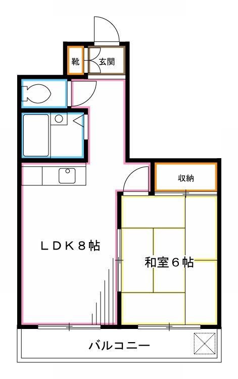 ドルチェ桜井 間取り