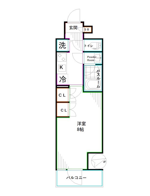 東京都中野区白鷺２丁目 間取り