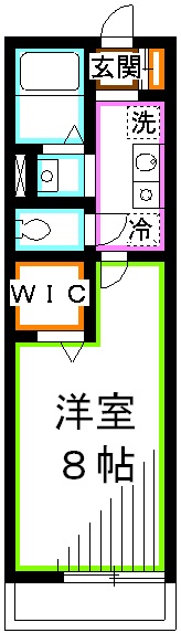 ハーフムーン　 間取り