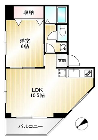 サンパレス三鷹台 間取り