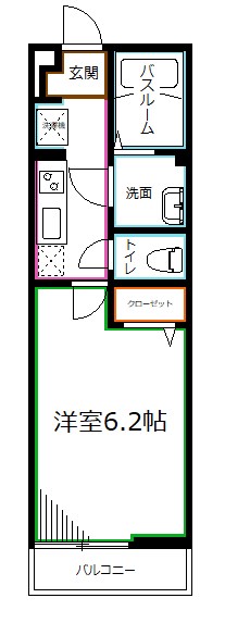 リブリ・学園東町 間取り