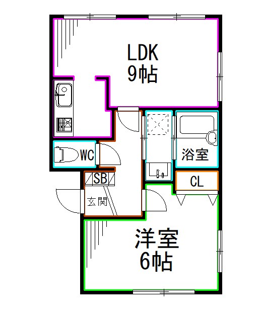 東京都杉並区宮前３丁目 間取り