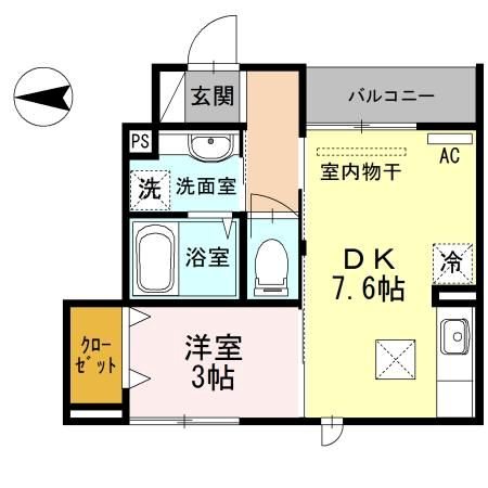 シュティレルーエ 間取り