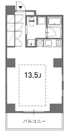 東京都新宿区西新宿８丁目 間取り