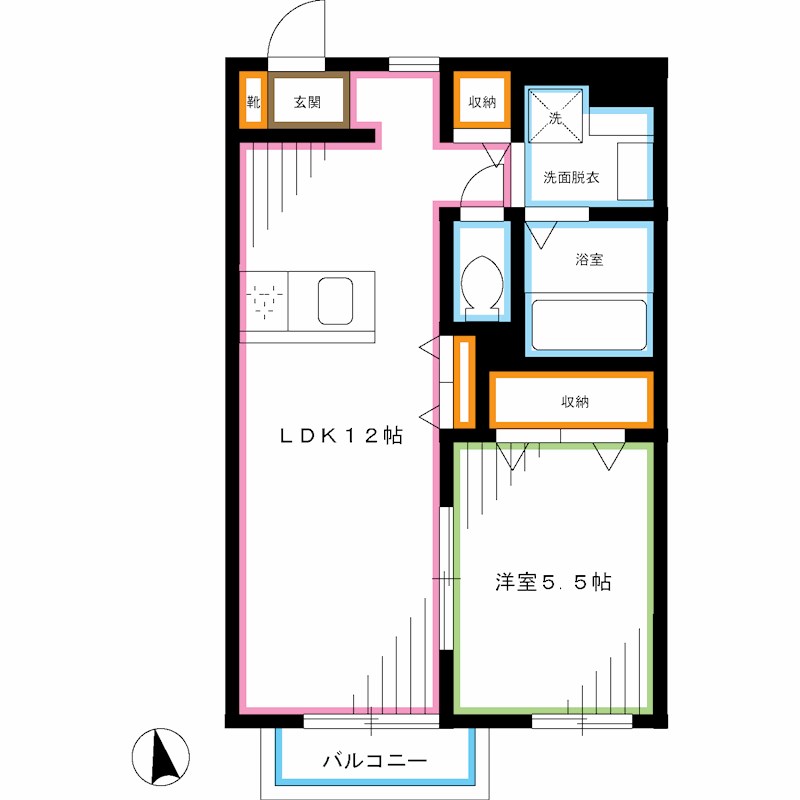 東京都杉並区南荻窪２丁目 間取り