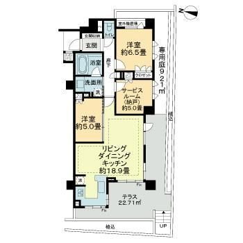 ライオンズ中野南台グリーンゲート 間取り