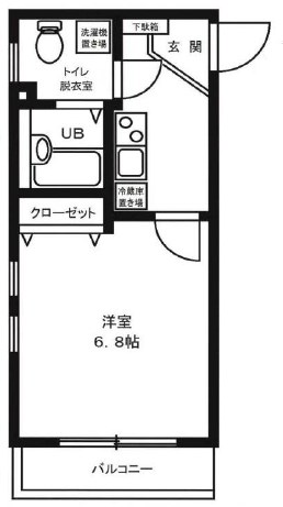 サザンパーク吉祥寺 間取り