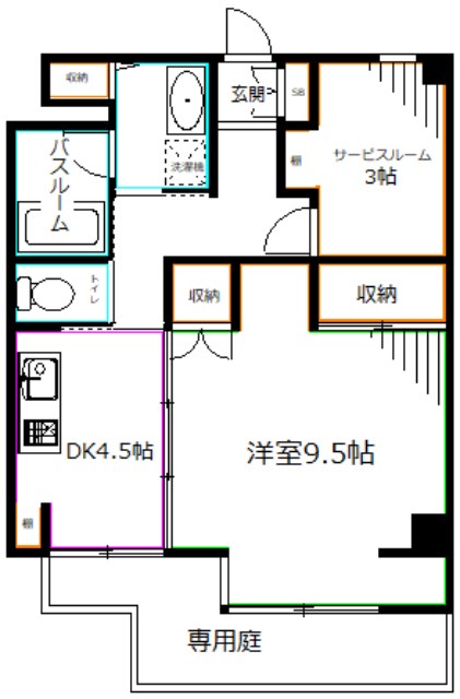 東京都杉並区阿佐谷南３丁目 間取り