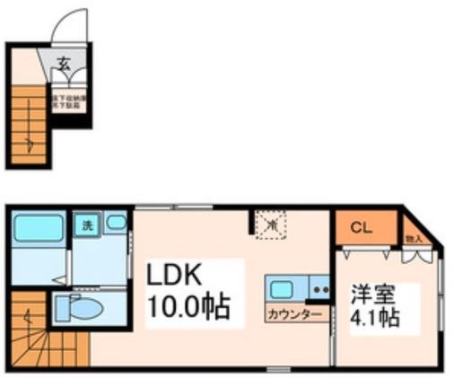 東京都新宿区西新宿６丁目 間取り