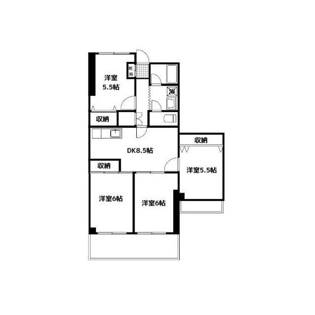 東京都国分寺市戸倉１丁目 間取り