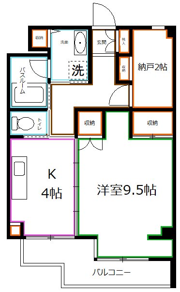 東京都杉並区阿佐谷南３丁目 間取り