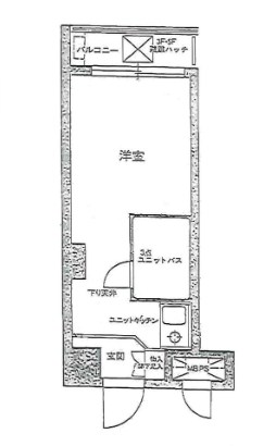 東京都新宿区西新宿４丁目 間取り