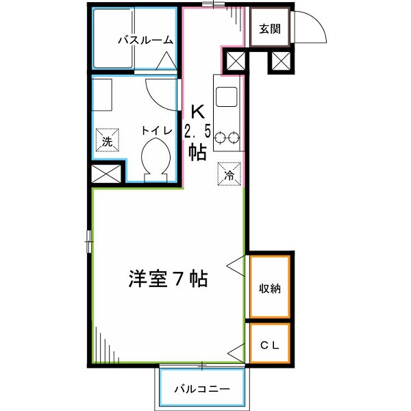 東京都国分寺市西恋ヶ窪１丁目 間取り