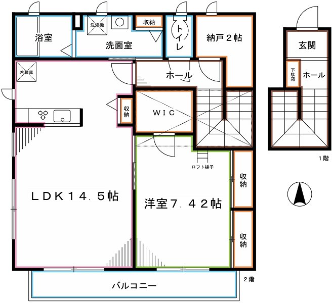 ベラコット国分寺 間取り