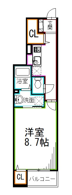 東京都杉並区下井草５丁目 間取り