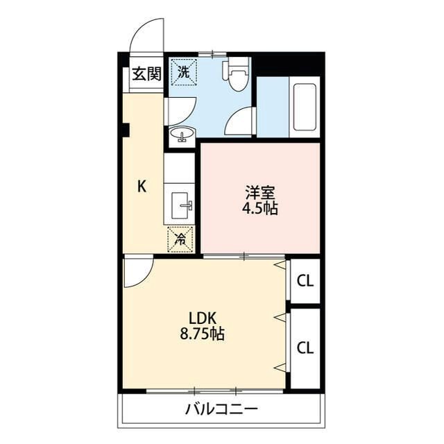 ベルクレール新宿 間取り