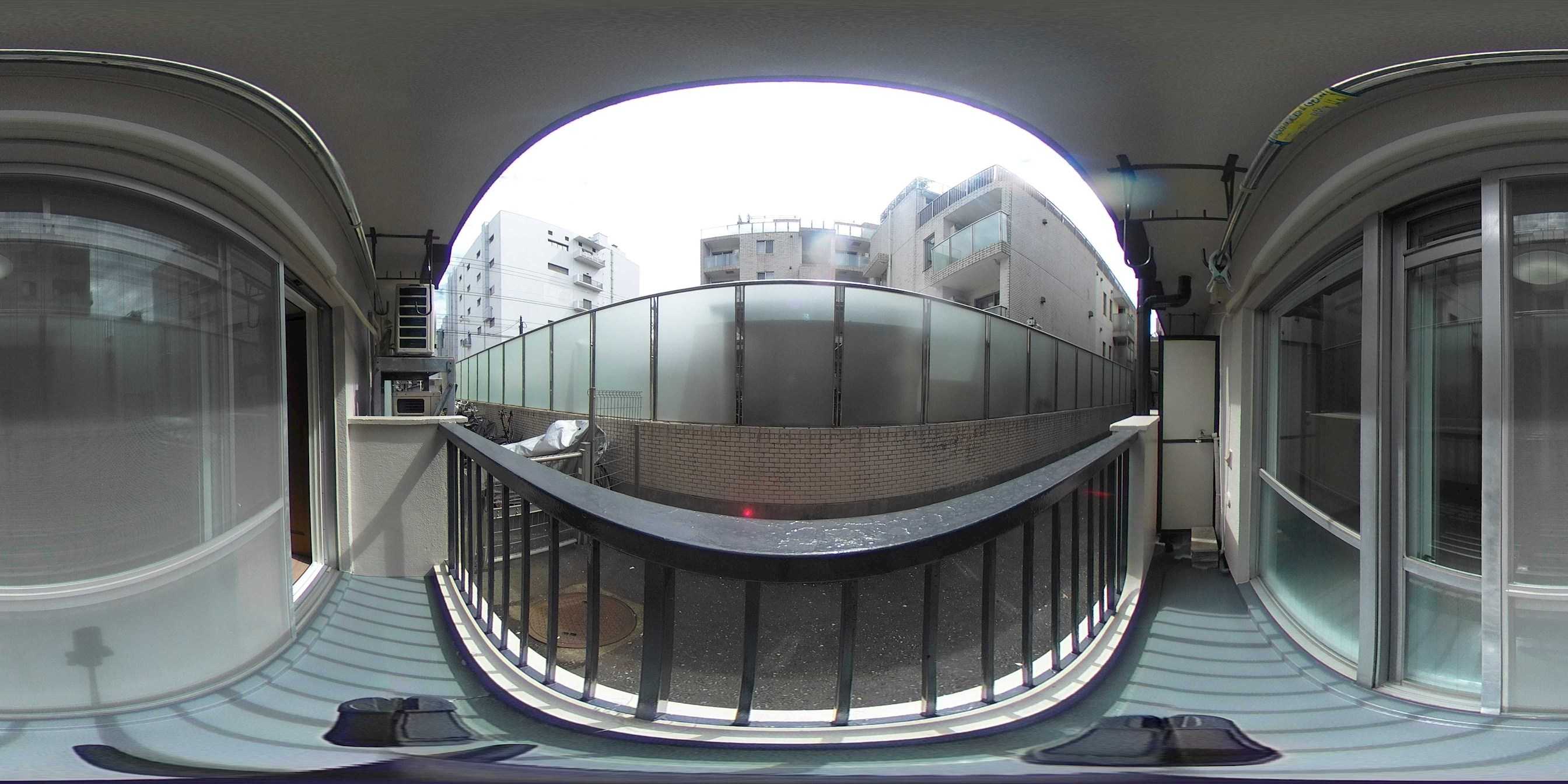ベルクレール新宿 ベランダ