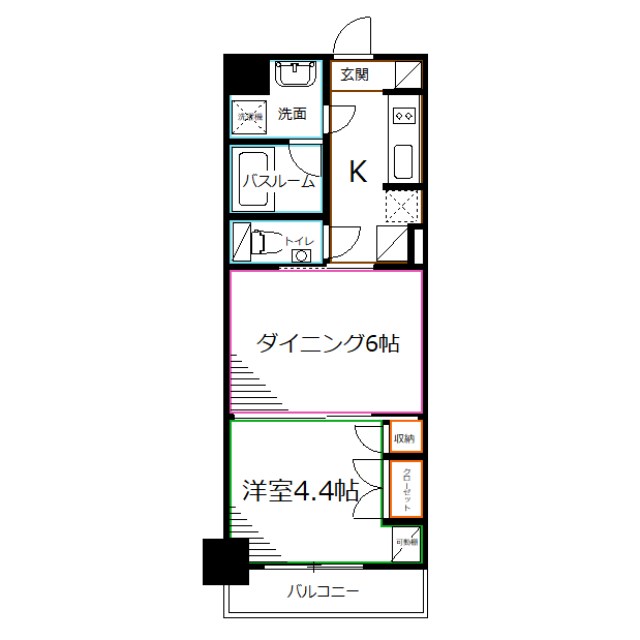 東京都小金井市本町５丁目 間取り
