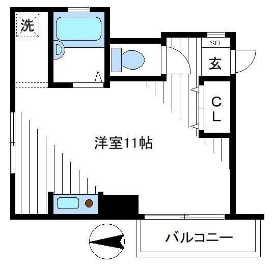 宇佐見マンション 間取り