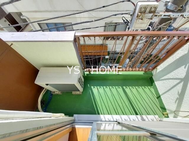 宇佐見マンション ベランダ