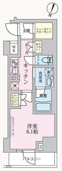 ARKMARK方南町Sta. 間取り