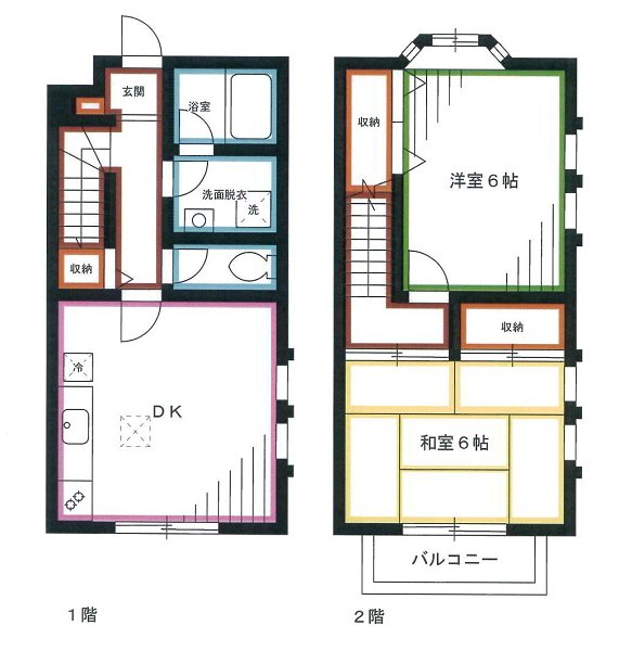 荻窪メゾネット 間取り