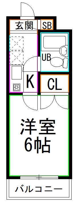 東京都杉並区阿佐谷南２丁目 間取り