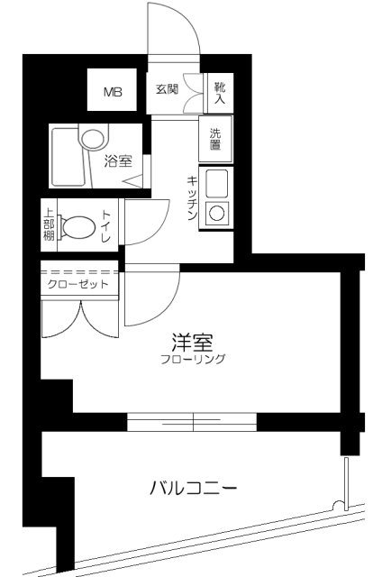 ロイヤルパレス高円寺 間取り図