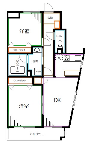 すずらんマンション 間取り