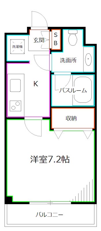 東京都杉並区高円寺南３丁目 間取り