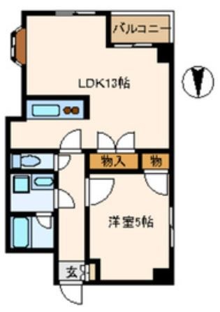 東京都中野区本町５丁目 間取り