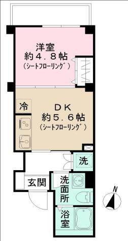 シャインピーチ  間取り