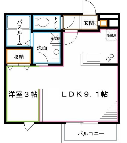 ライトガーデンⅡ 間取り