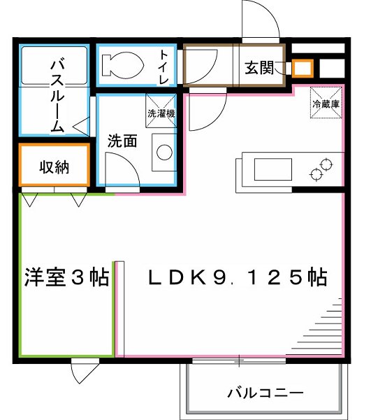 LightGardenⅡ 間取り