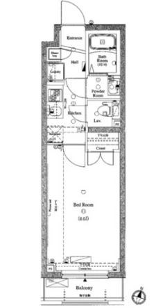 東京都新宿区西新宿４丁目 間取り