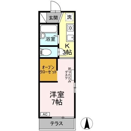 フォレストⅣ 間取り