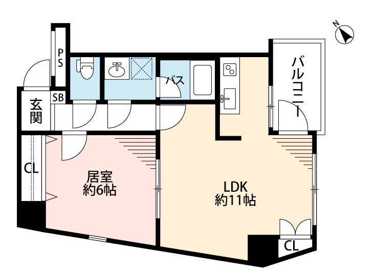 東京都中野区南台３丁目 間取り