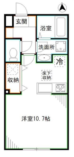 東京都中野区上高田１丁目 間取り