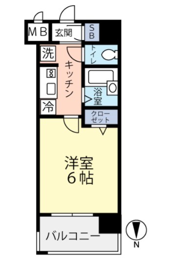 東京都中野区江古田２丁目 間取り