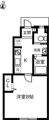 東京都練馬区南田中１丁目 間取り