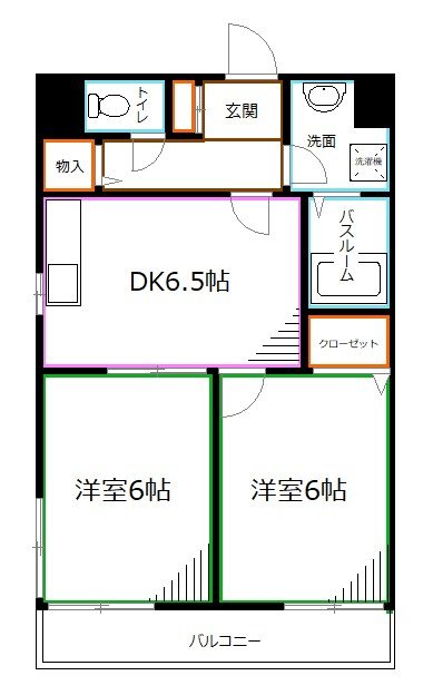 サリジェ21 間取り