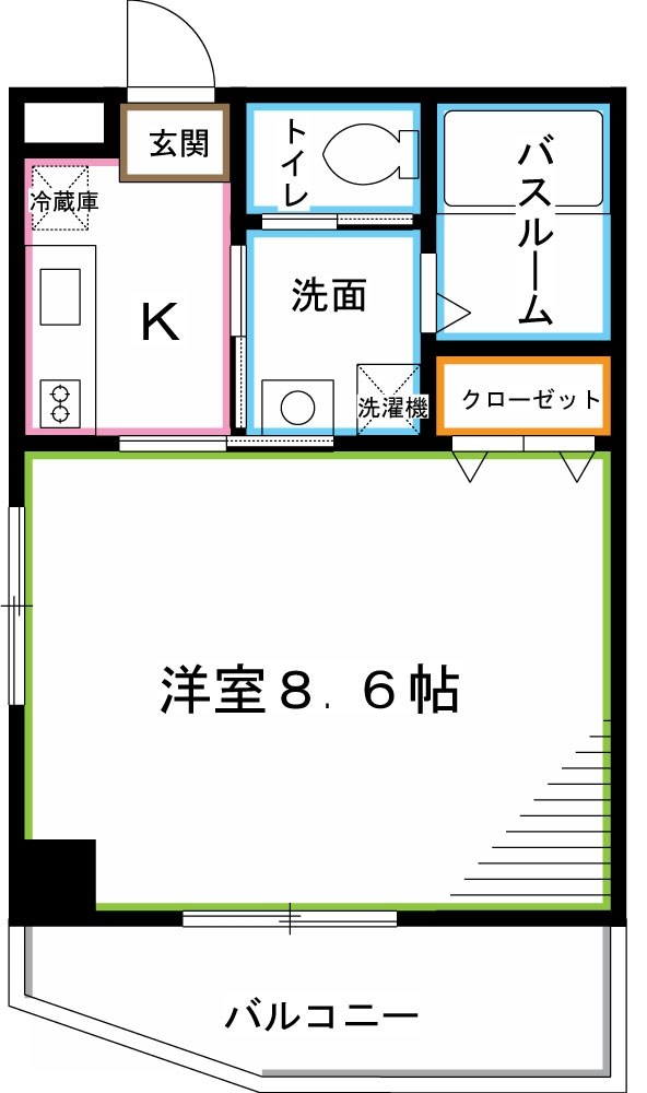 東京都杉並区阿佐谷北１丁目 間取り