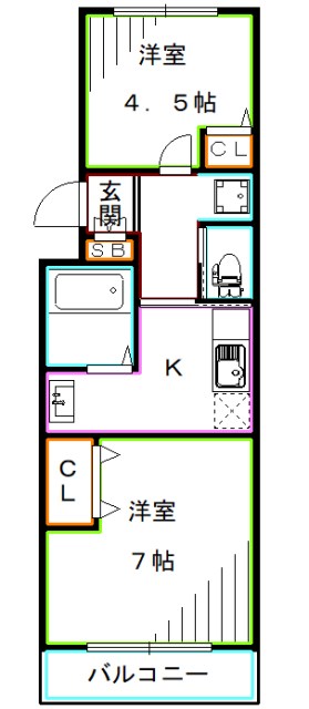 東京都中野区本町２丁目 間取り